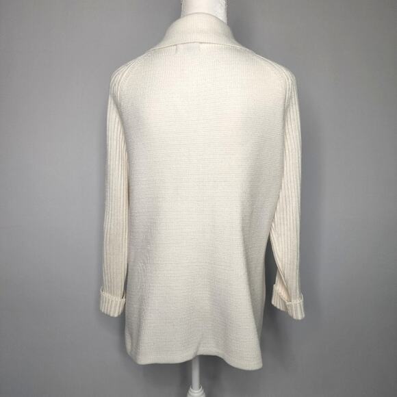 Vintage Cream Montgomery Ward Cardigan Sweater - Picture 3 of 4